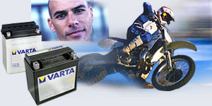 Аккумуляторные батареи VARTA для мотоциклов